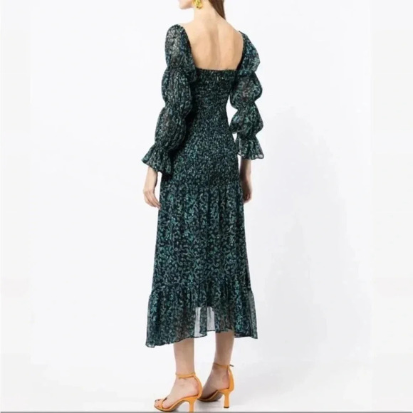 Misa Rashida Smocked midi dress - Picture 2 of 11